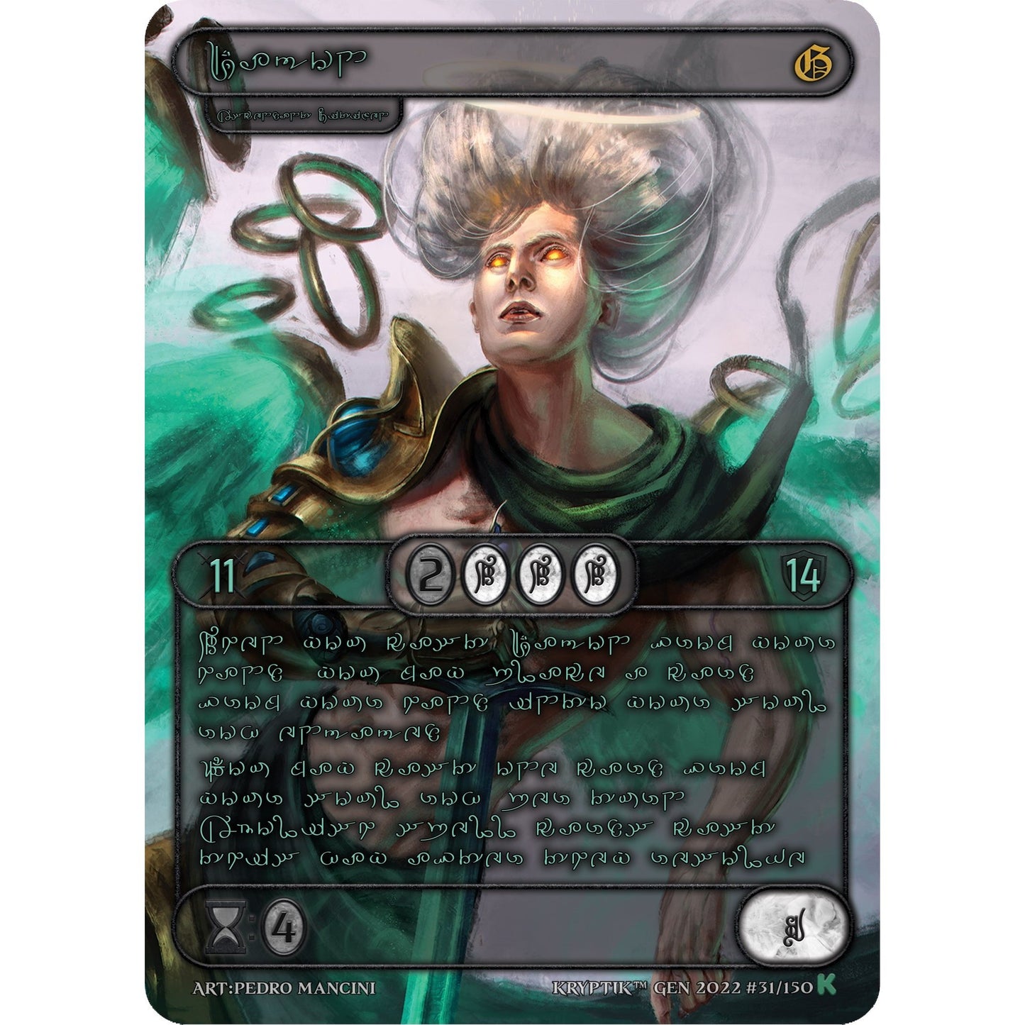 Image for Dagon (Green Kryptik Language) (31) (KPT) - Kryptik TCG