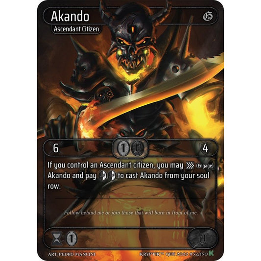 Image for Akando (52) (KPT) - Kryptik TCG