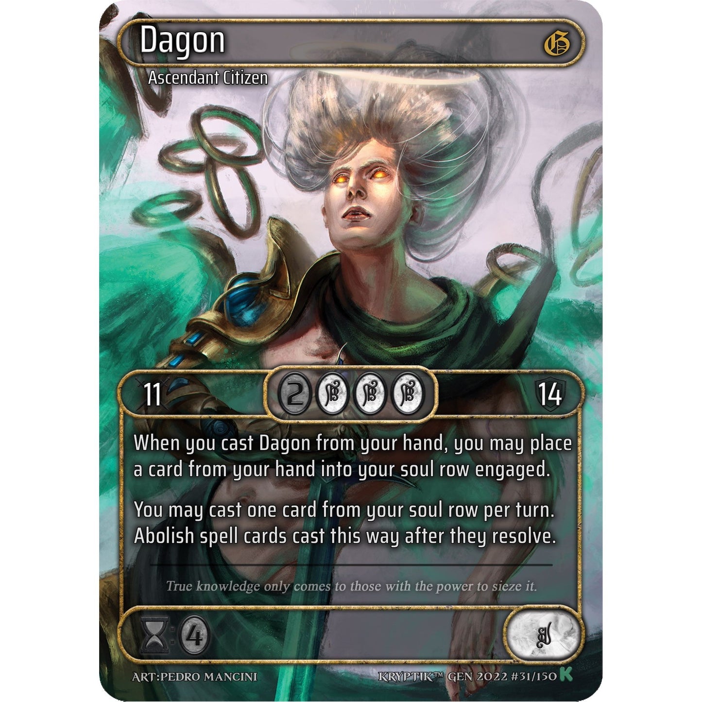 Image for Dagon (Box Topper) (31) (KPT) - Kryptik TCG