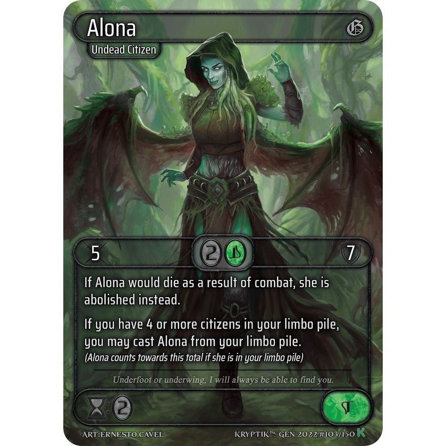 Image for Alona (103) (KPT) - Kryptik TCG