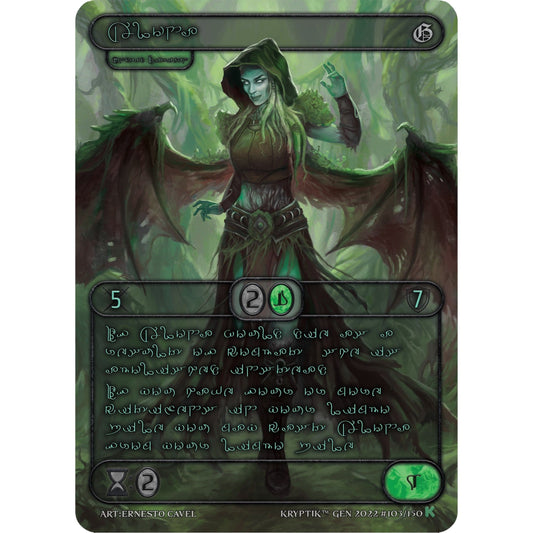 Image for Alona (Green Kryptik Language) (103) (KPT) - Kryptik TCG