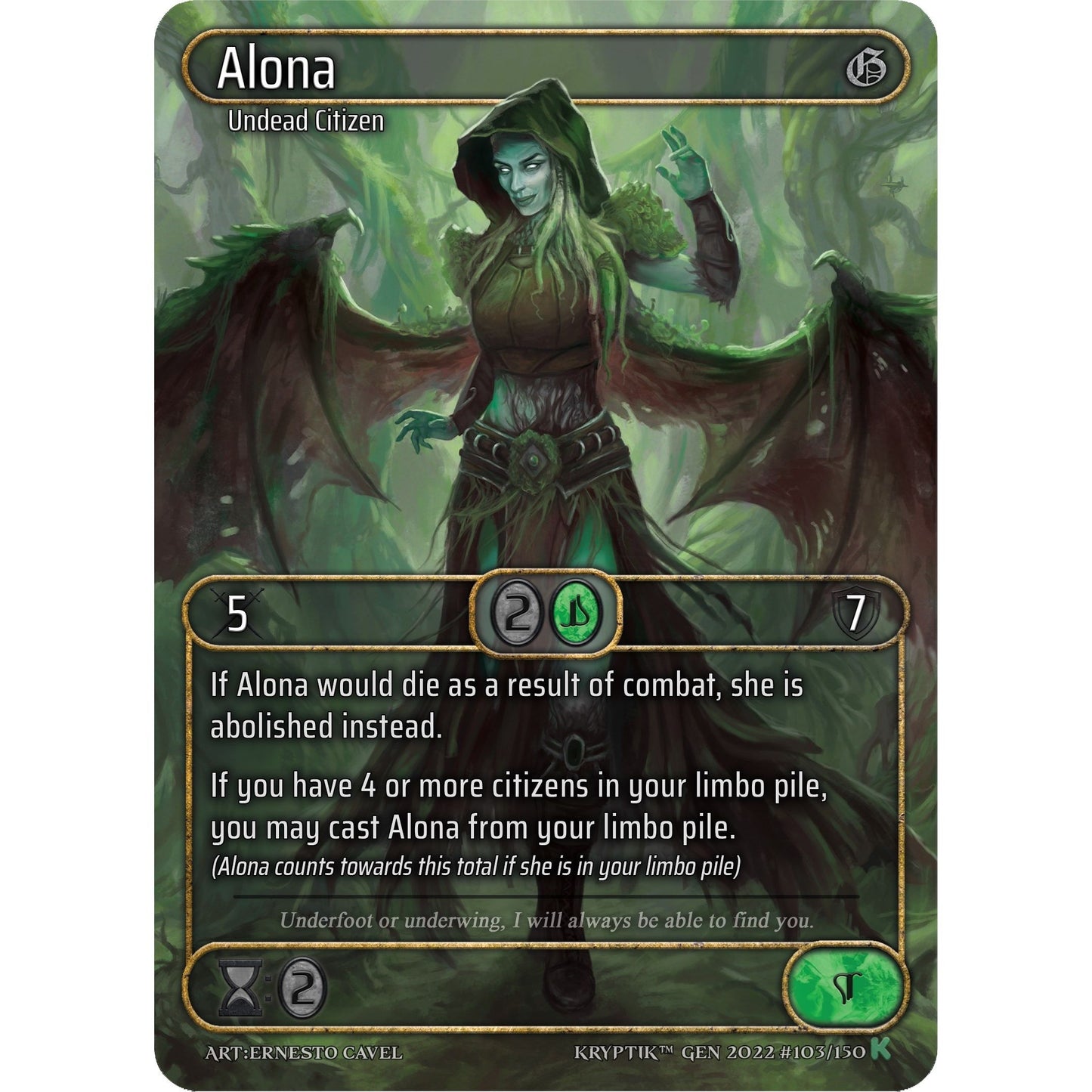 Image for Alona (Box Topper) (103) (KPT) - Kryptik TCG