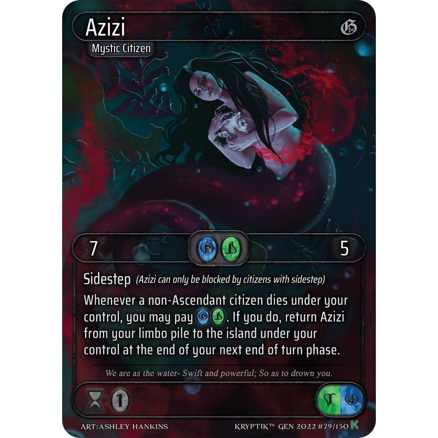 Image for Azizi (79) (KPT) - Kryptik TCG