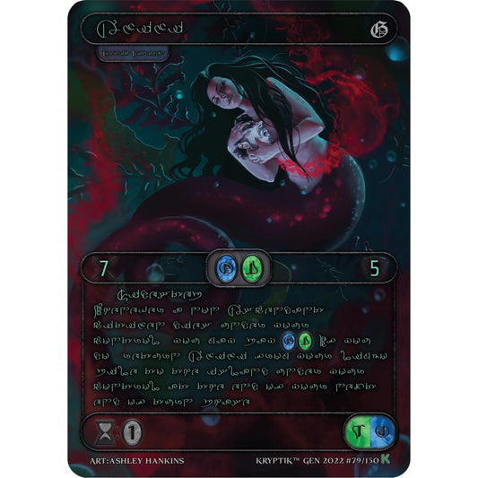Image for Azizi (Green Kryptik Language) (79) (KPT) - Kryptik TCG