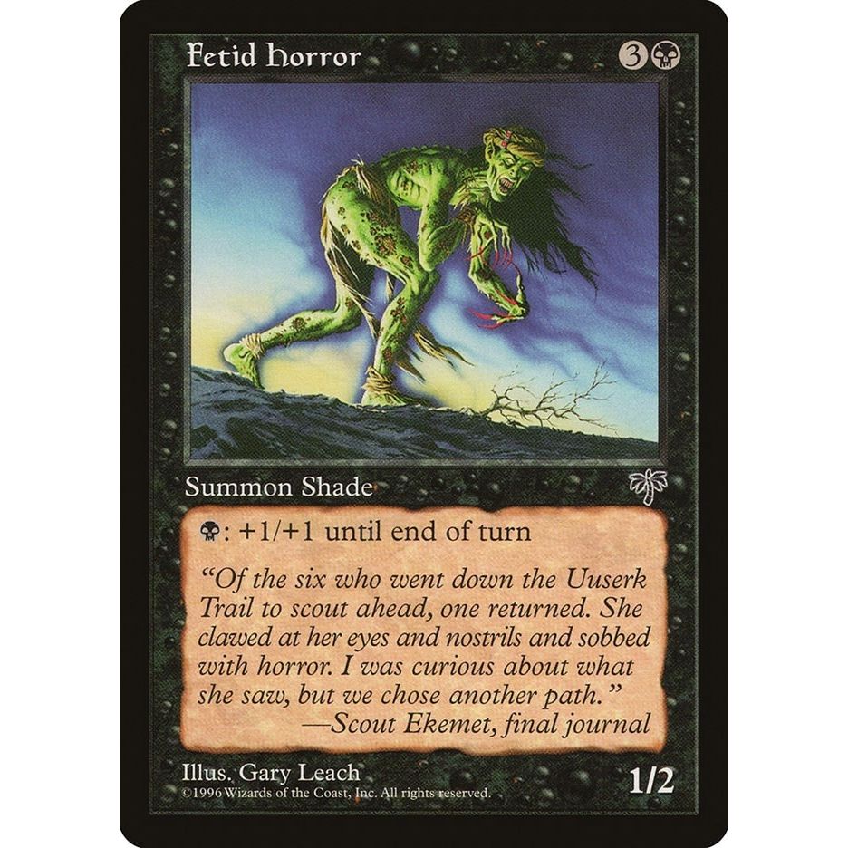 Image for Fetid Horror (MIR) - Magic: The Gathering