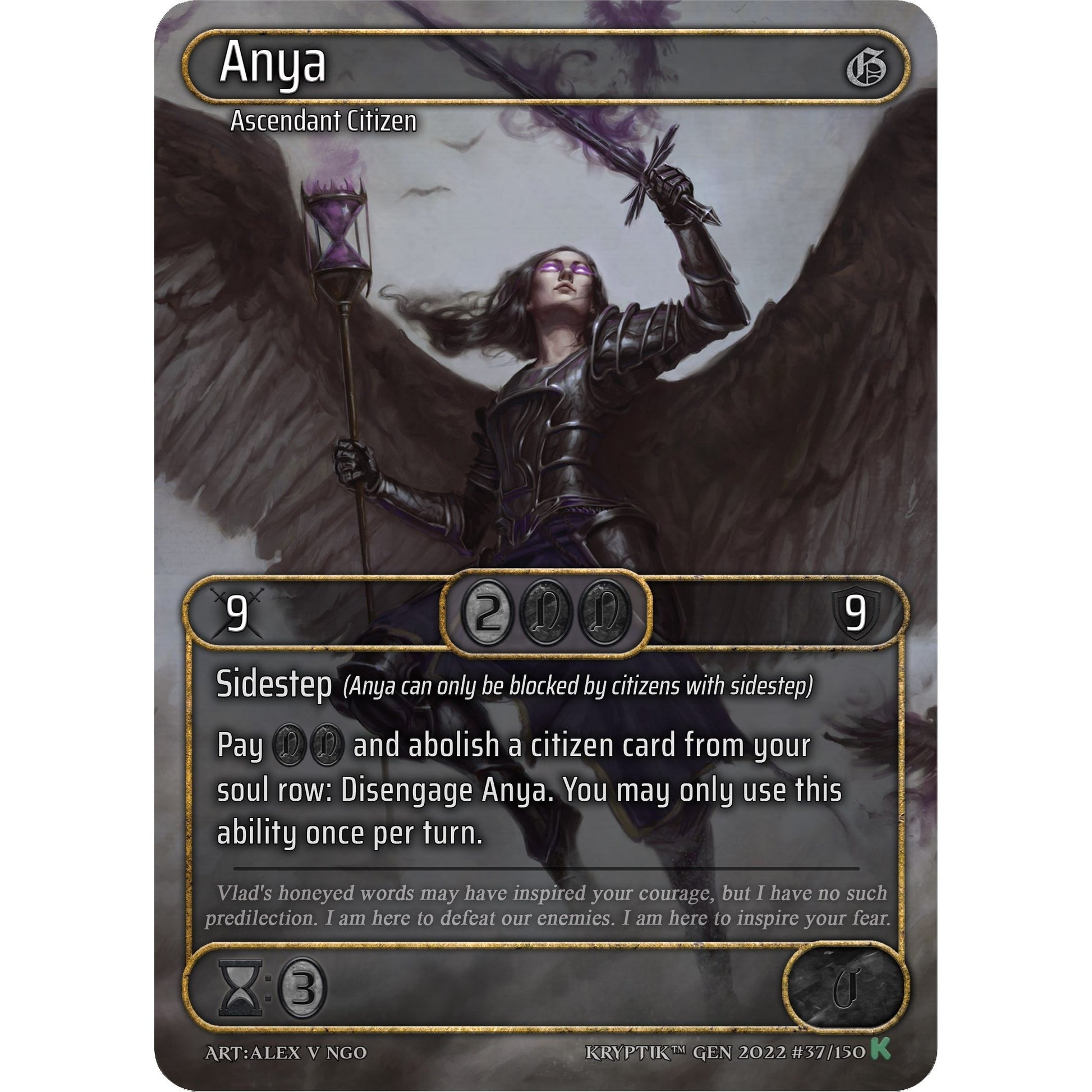 Image for Anya (Box Topper) (37) (KPT) - Kryptik TCG