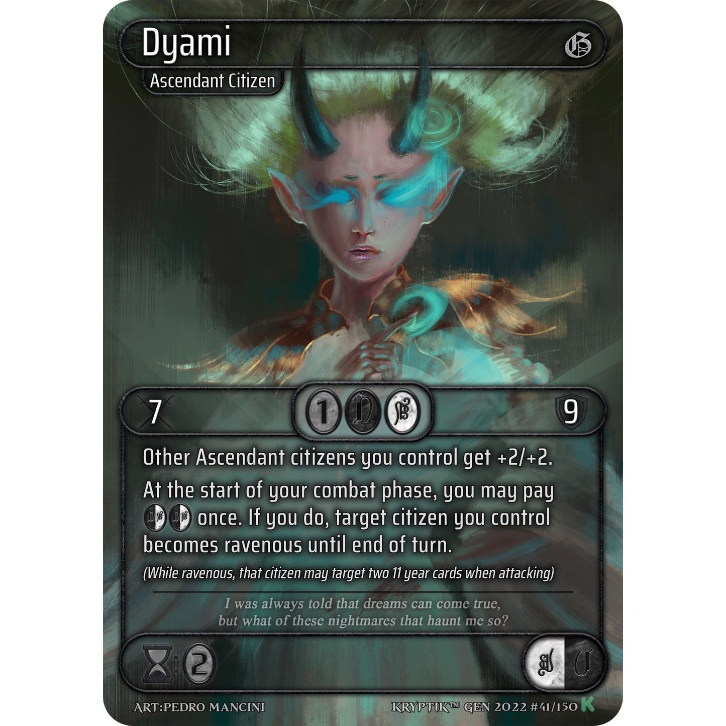 Image for Dyami (41) (KPT) - Kryptik TCG