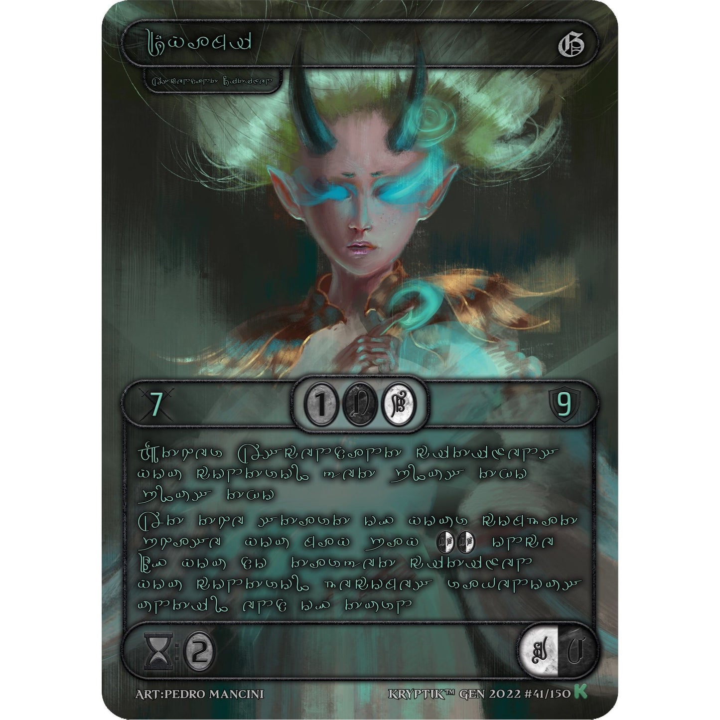 Image for Dyami (Green Kryptik Language) (41) (KPT) - Kryptik TCG