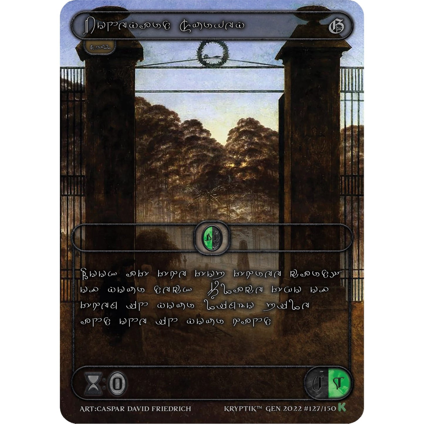 Image for Boneyard Survey (Silver Kryptik Language) (127) (KPT) - Kryptik TCG