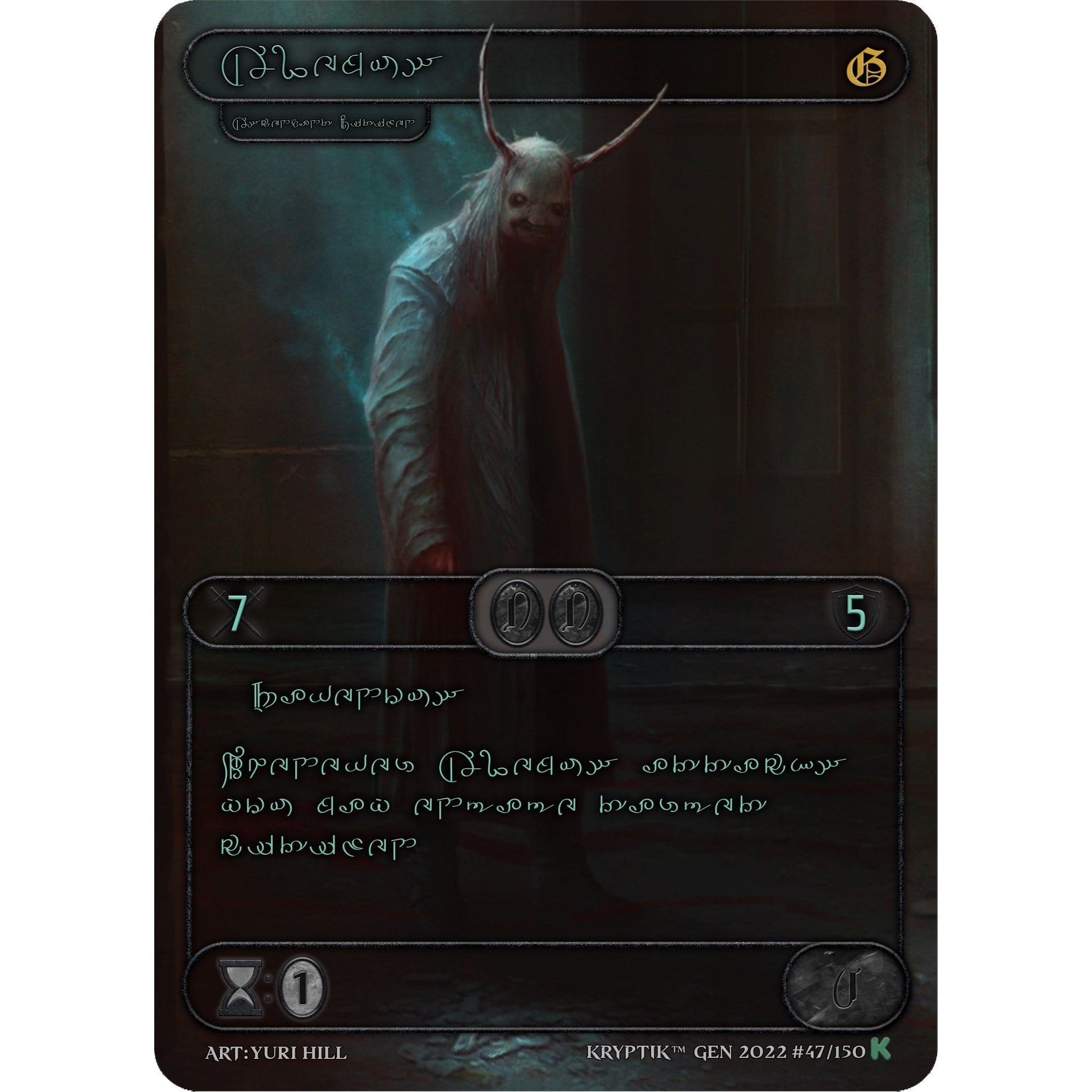 Image for Alemus (Green Kryptik Language) (47) (KPT) - Kryptik TCG