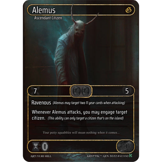 Image for Alemus (Box Topper) (47) (KPT) - Kryptik TCG