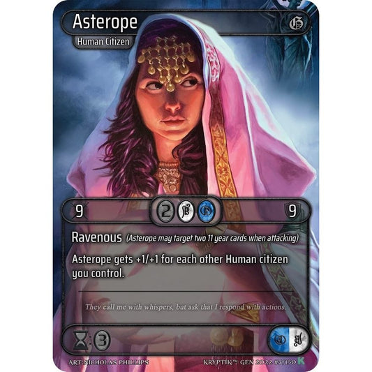 Image for Asterope (7) (KPT) - Kryptik TCG