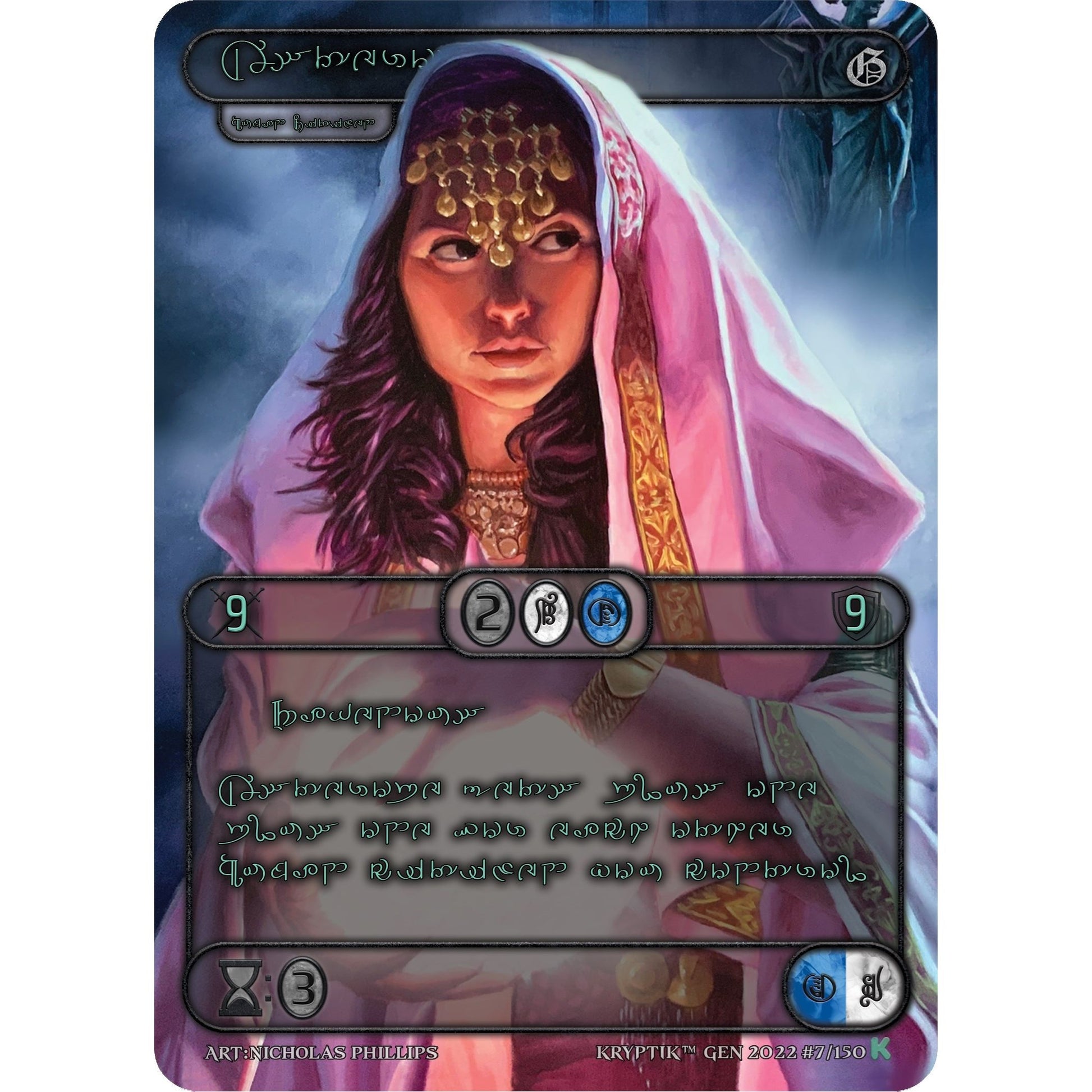 Image for Asterope (Green Kryptik Language) (7) (KPT) - Kryptik TCG