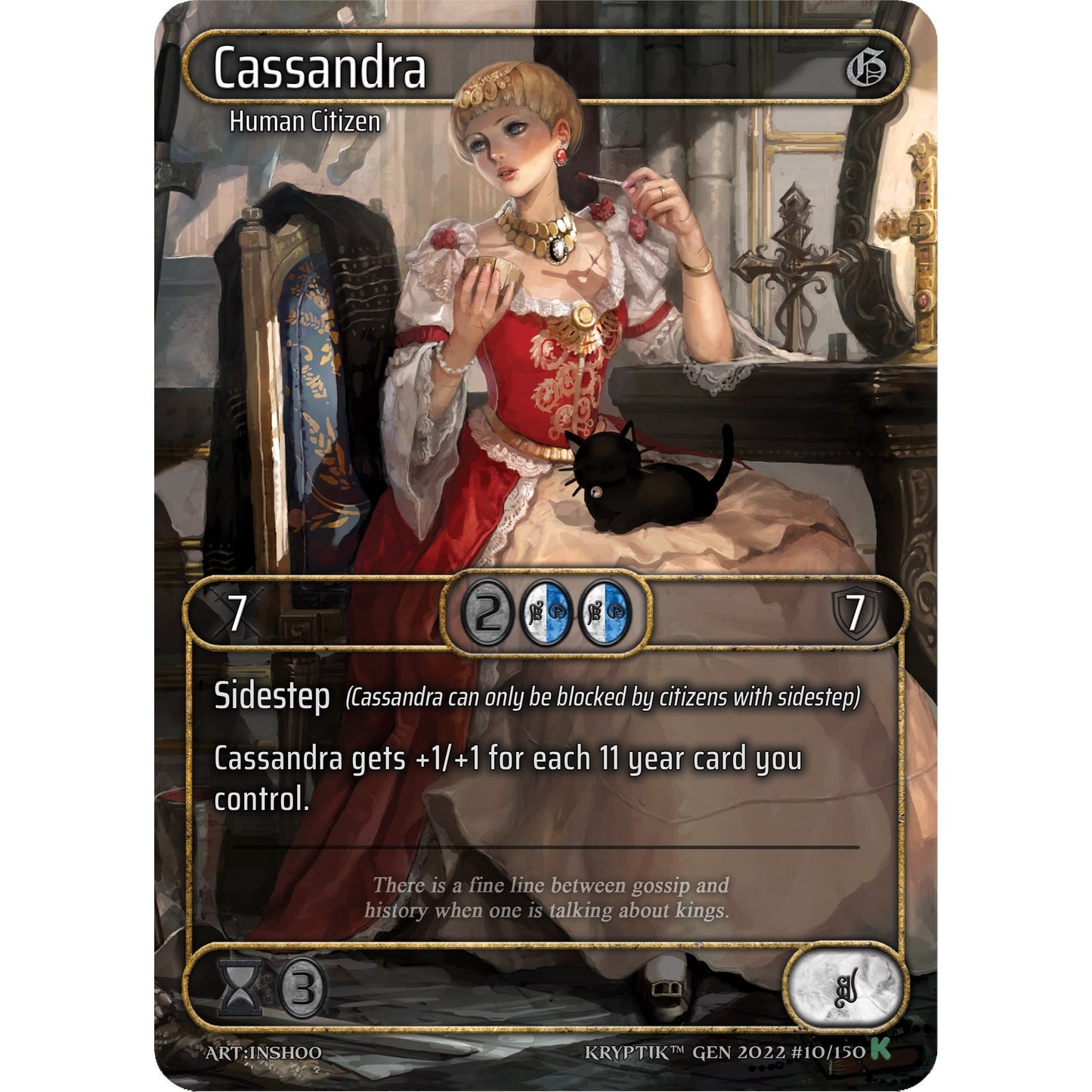 Image for Cassandra (Box Topper) (10) (KPT) - Kryptik TCG