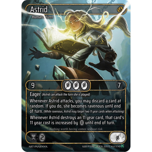 Image for Astrid (Box Topper) (11) (KPT) - Kryptik TCG