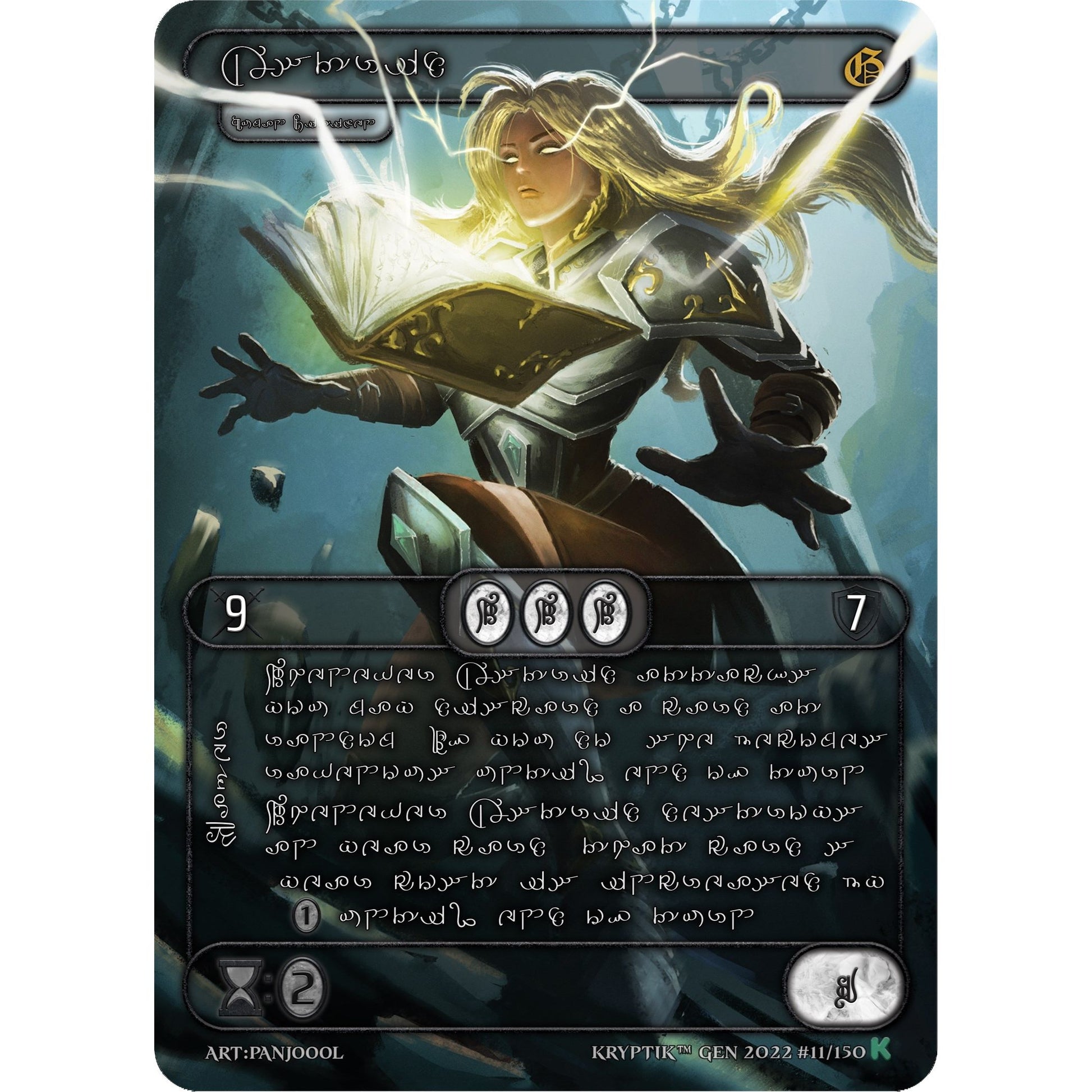 Image for Astrid (Silver Kryptik Language) (11) (KPT) - Kryptik TCG