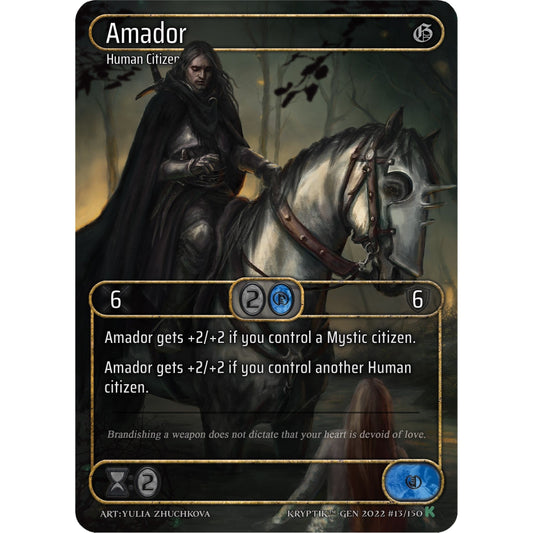 Image for Amador (Box Topper) (13) (KPT) - Kryptik TCG
