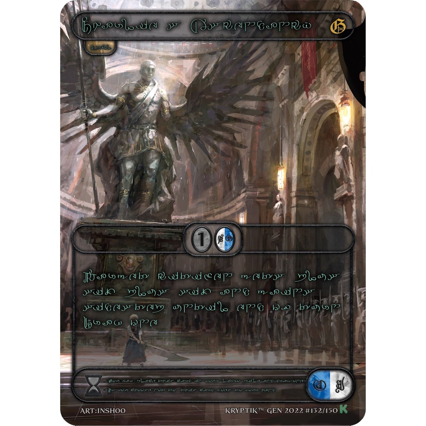 Image for Charlie's Ascendancy (Green Kryptik Language) (132) (KPT) - Kryptik TCG