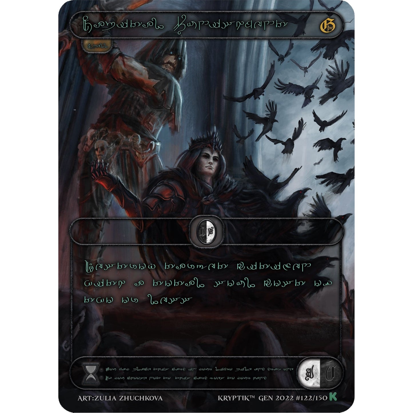 Image for Capital Punishment (Green Kryptik Language) (122) (KPT) - Kryptik TCG