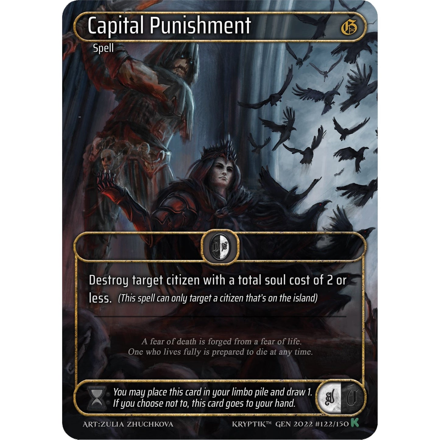 Image for Capital Punishment (Box Topper) (122) (KPT) - Kryptik TCG