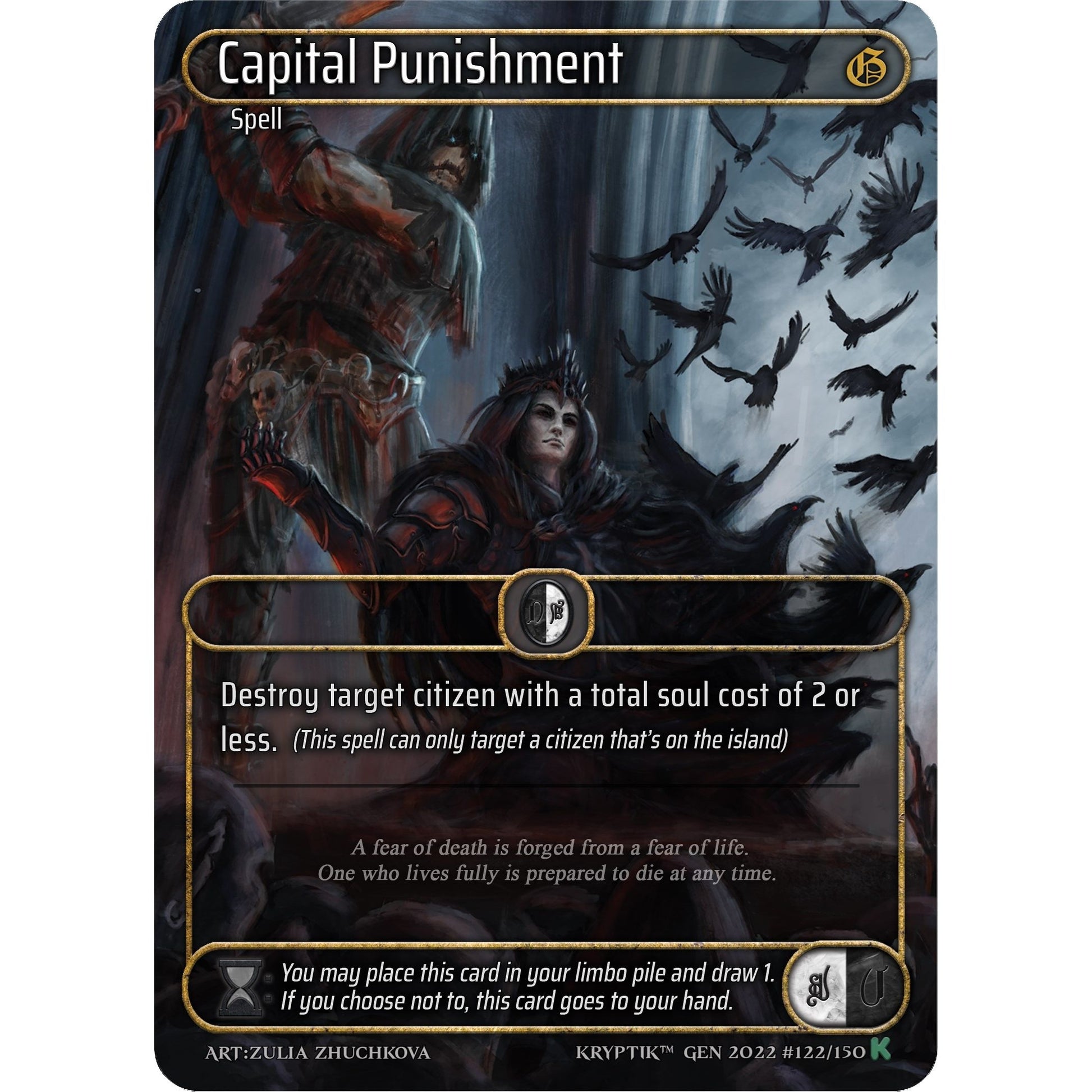 Image for Capital Punishment (Box Topper) (122) (KPT) - Kryptik TCG