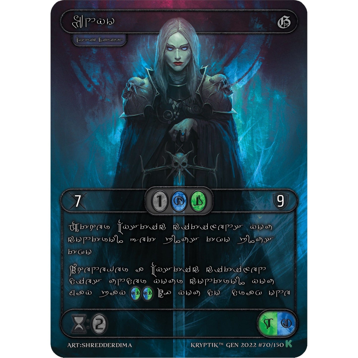 Image for Enyo (Silver Kryptik Language) (70) (KPT) - Kryptik TCG