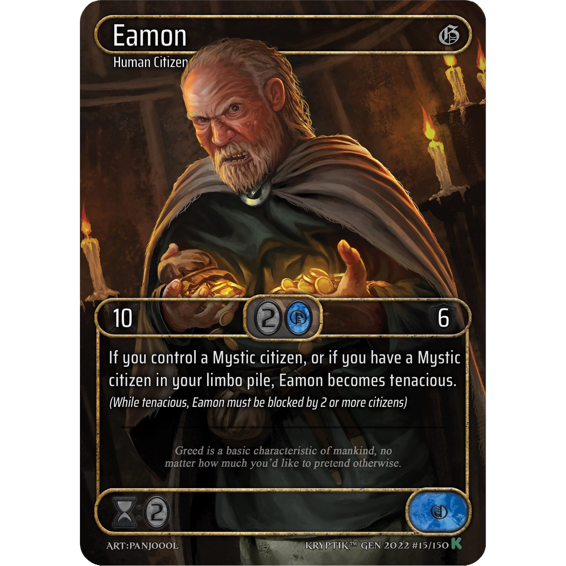 Image for Eamon (Box Topper) (15) (KPT) - Kryptik TCG