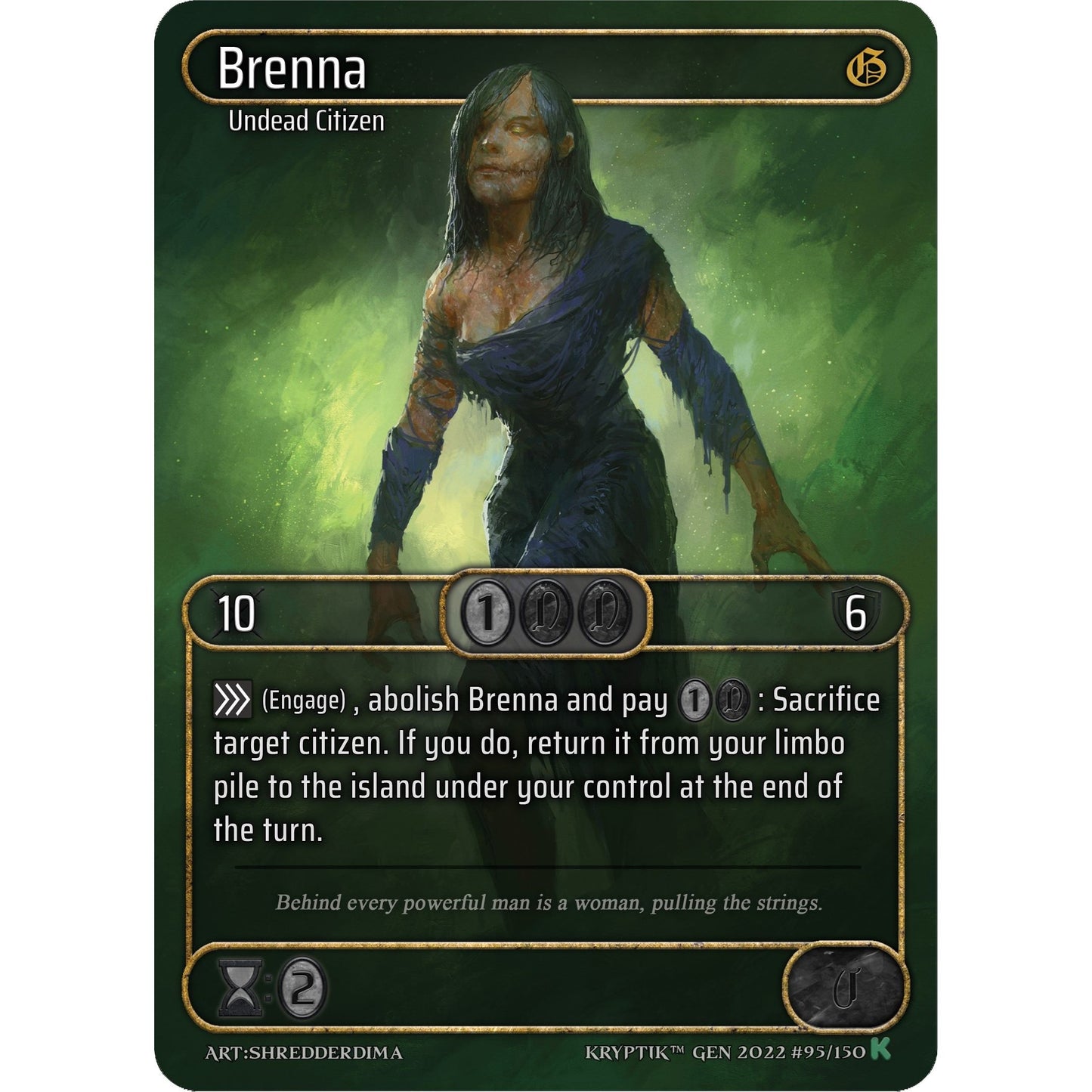 Image for Brenna (Box Topper) (95) (KPT) - Kryptik TCG