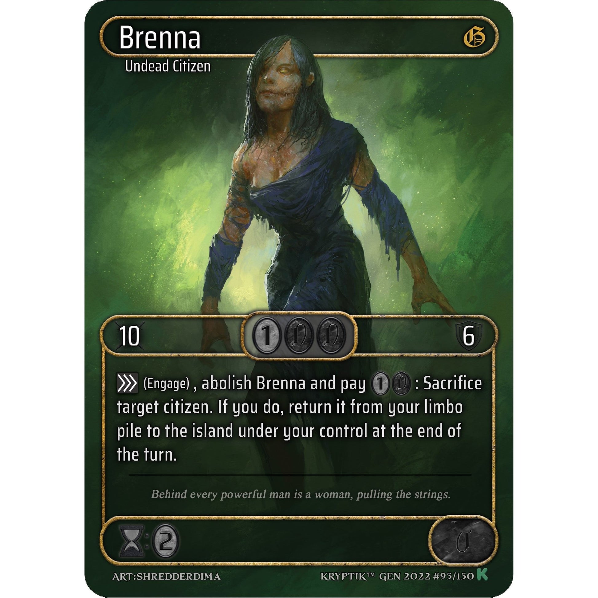 Image for Brenna (Box Topper) (95) (KPT) - Kryptik TCG