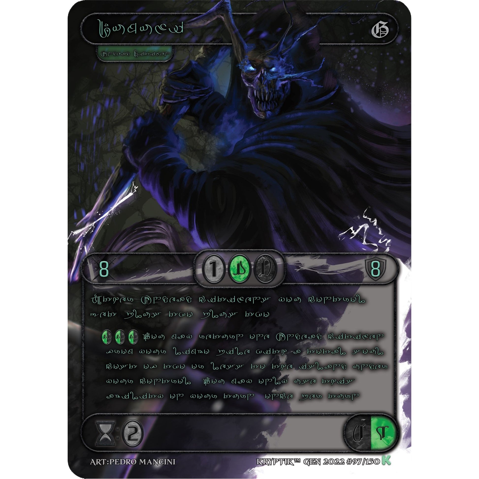 Image for Dumuzi (Green Kryptik Language) (97) (KPT) - Kryptik TCG