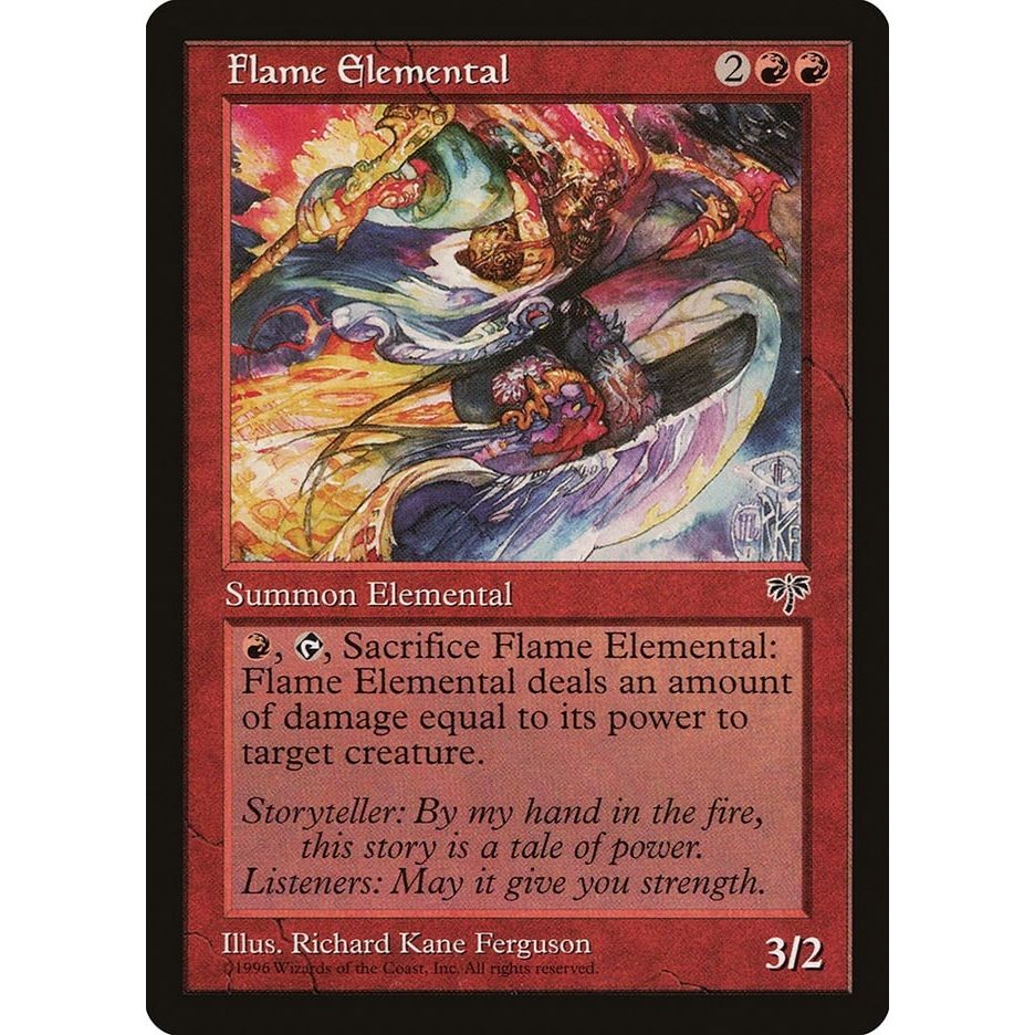 Image for Flame Elemental (MIR) - Magic: The Gathering