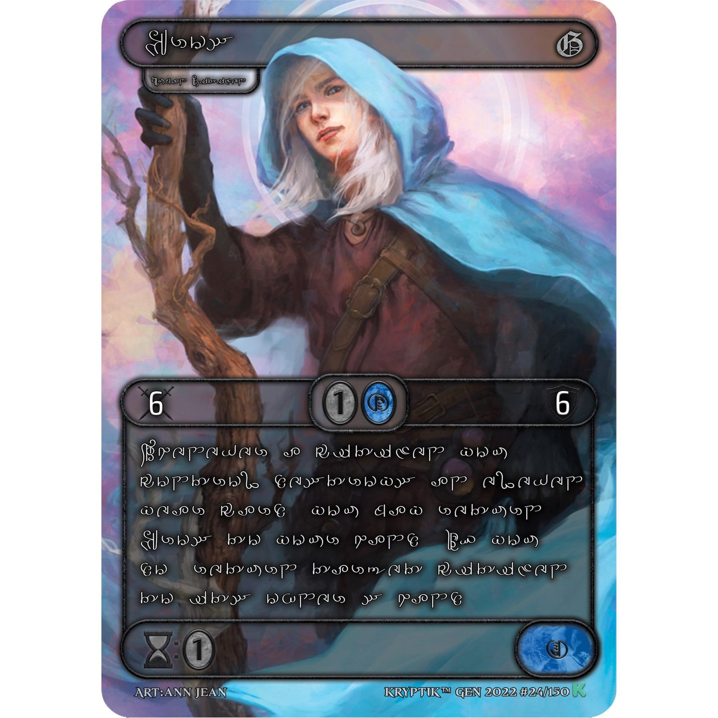 Image for Eros (Silver Kryptik Language) (24) (KPT) - Kryptik TCG
