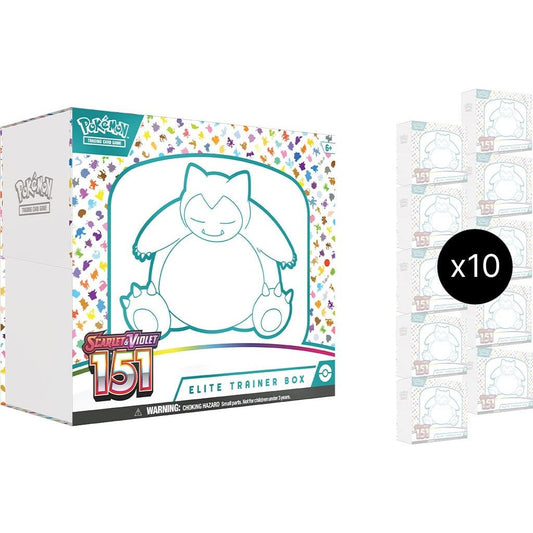 Image for 151 Elite Trainer Box Case - Pokemon