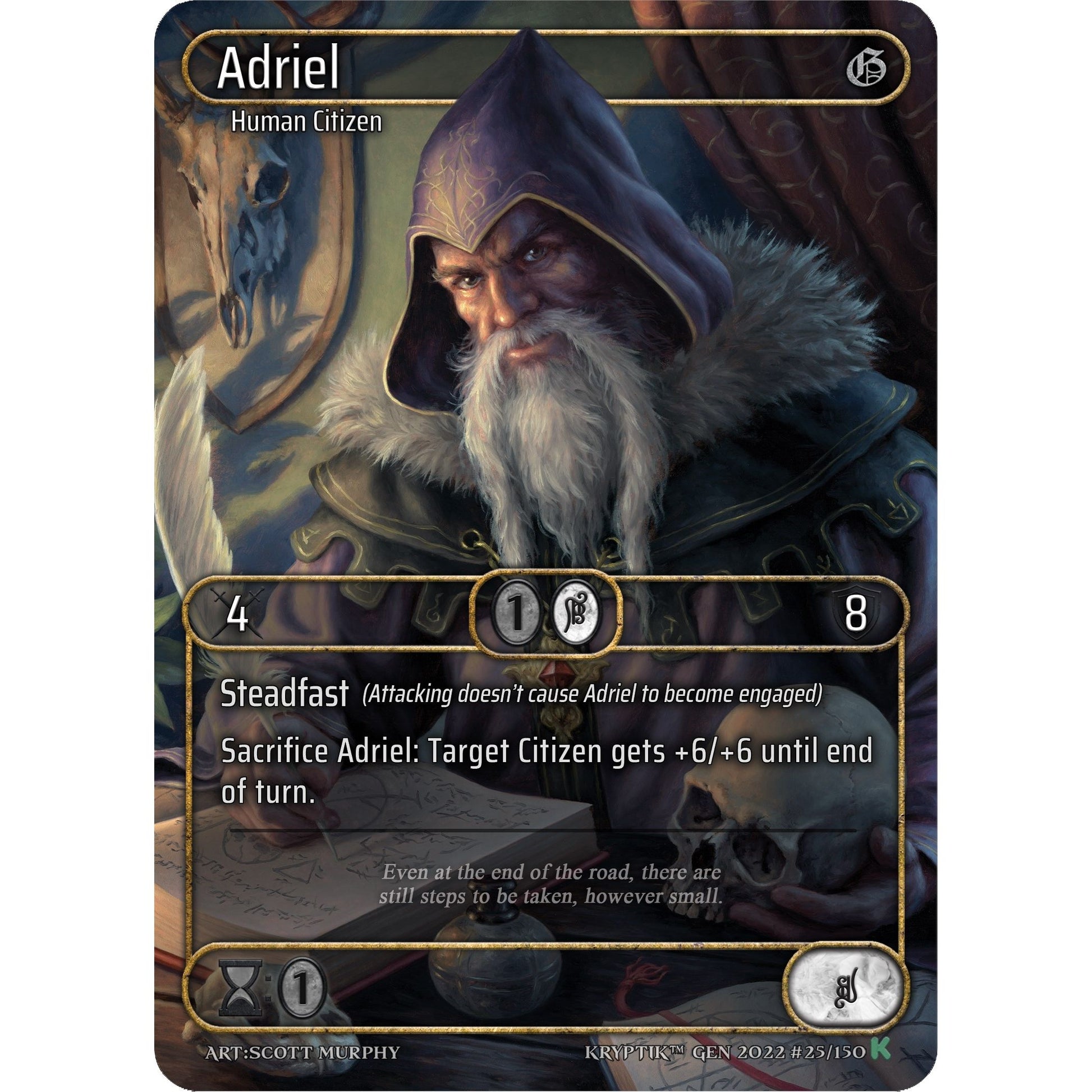Image for Adriel (Box Topper) (25) (KPT) - Kryptik TCG