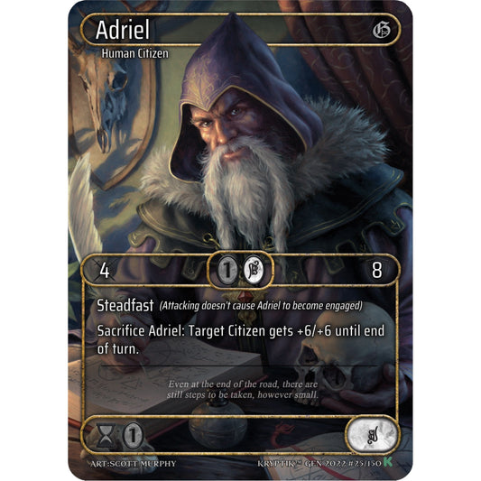 Image for Adriel (Box Topper) (25) (KPT) - Kryptik TCG