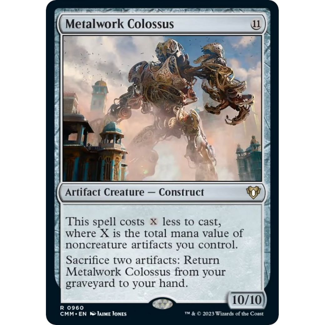 Image for Metalwork Colossus (960) (CMM) - Magic: The Gathering