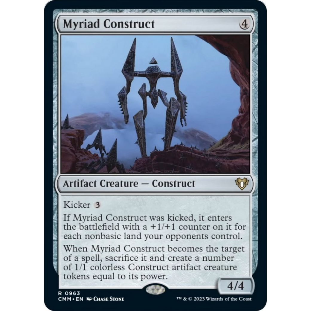 Image for Myriad Construct (963) (CMM) - Magic: The Gathering