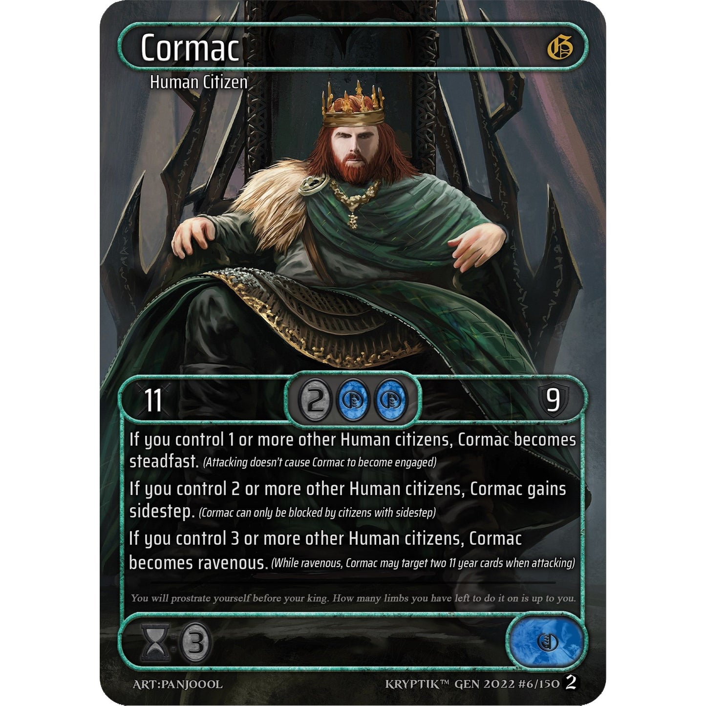 Image for Cormac (Box Topper) (6) - Kryptik TCG