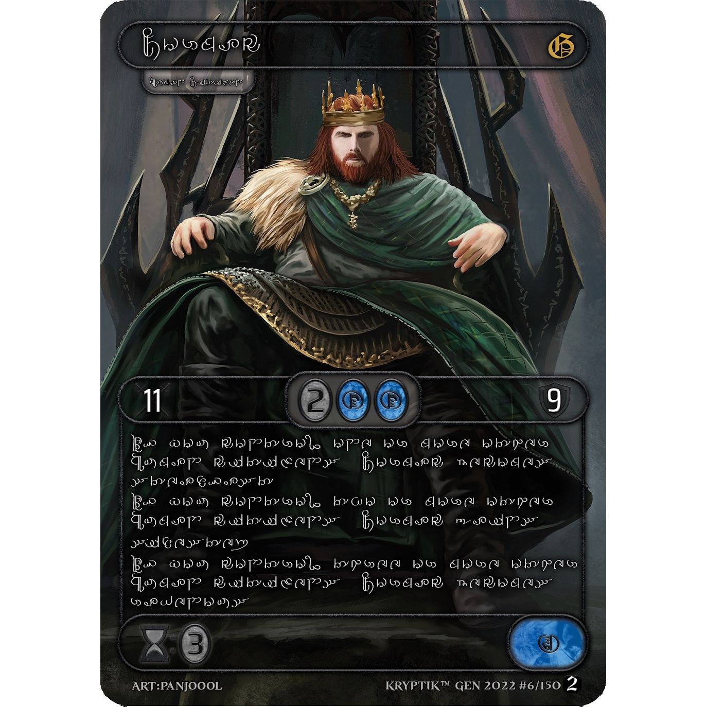 Image for Cormac (Silver Kryptik Language) (6) - Kryptik TCG
