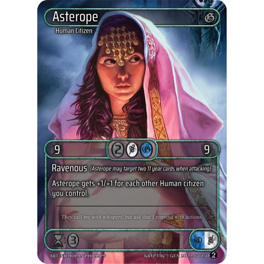 Image for Asterope (Box Topper) (7) - Kryptik TCG