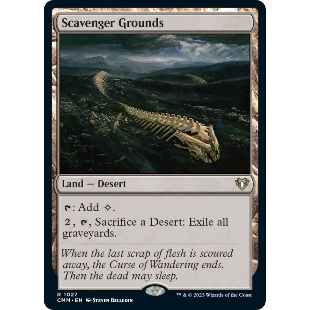 Image for Scavenger Grounds (1027) (CMM) - Magic: The Gathering