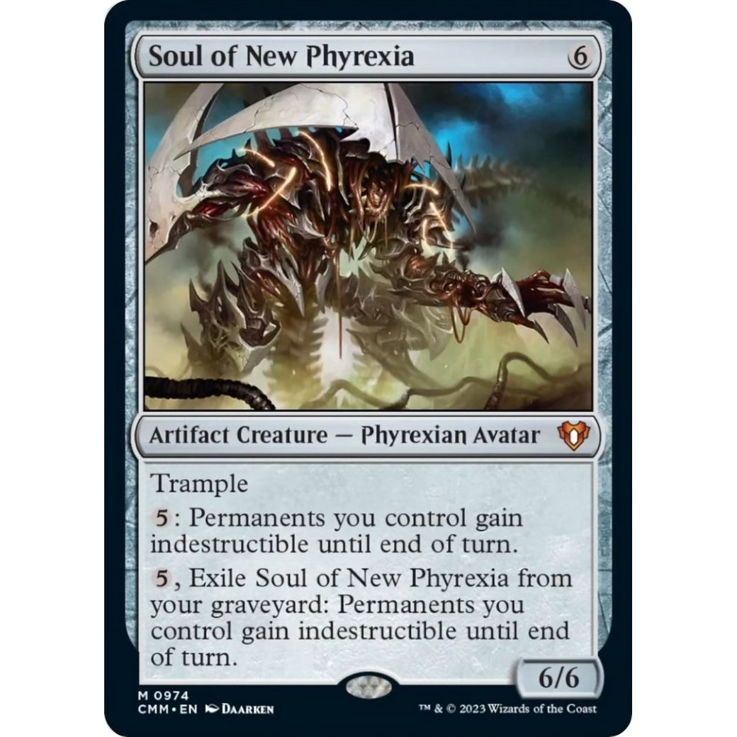 Image for Soul of New Phyrexia (974) (CMM) - Magic: The Gathering