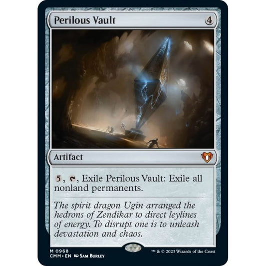 Image for Perilous Vault (968) (CMM) - Magic: The Gathering
