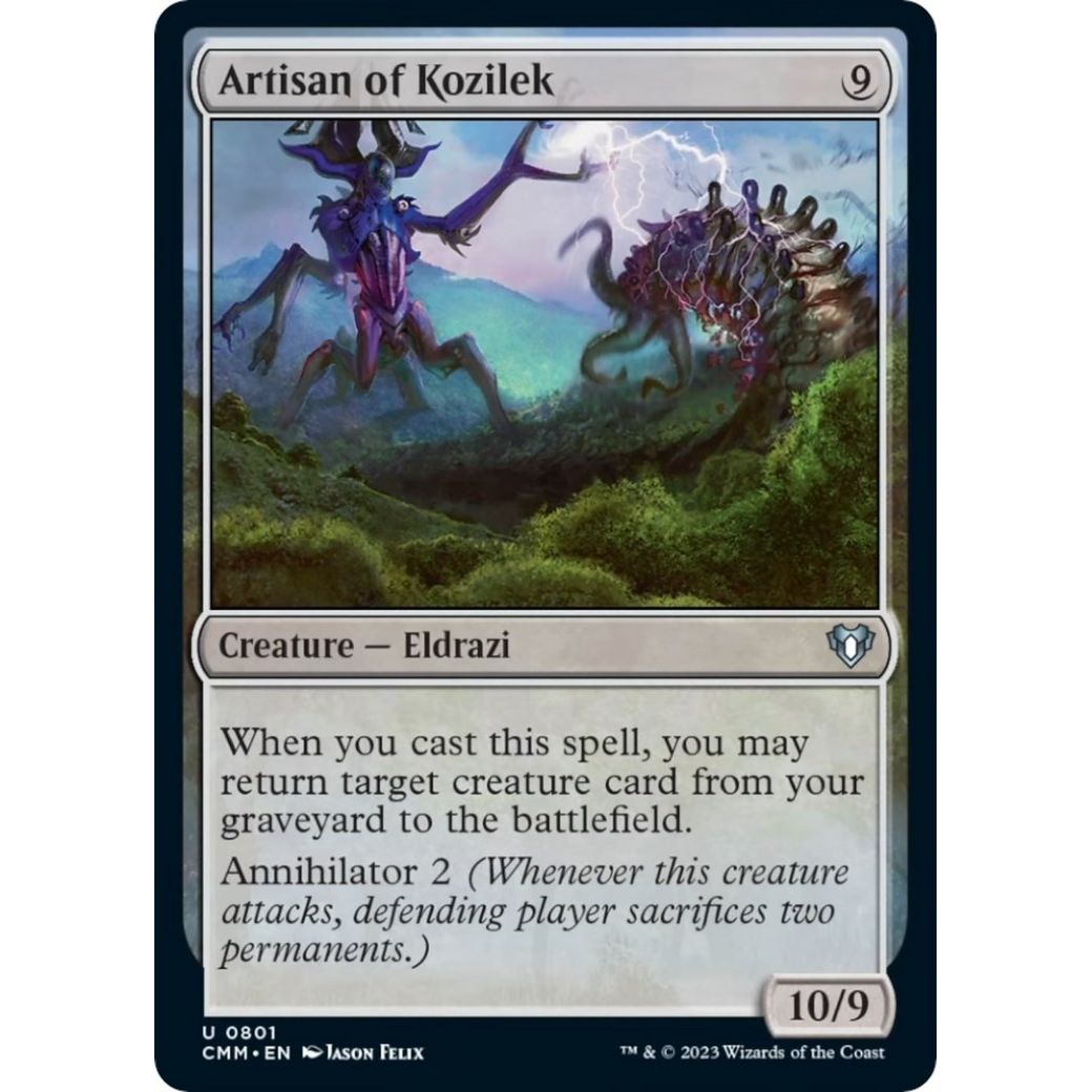 Image for Artisan of Kozilek (801) (CMM) - Magic: The Gathering