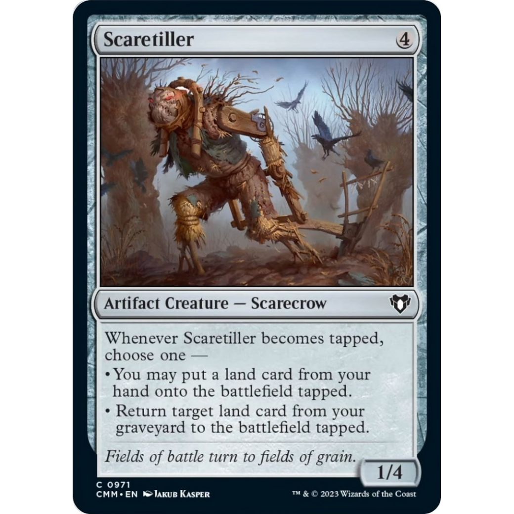 Image for Scaretiller (971) (CMM) - Magic: The Gathering