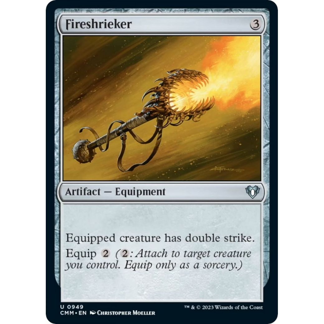 Image for Fireshrieker (949) (CMM) - Magic: The Gathering