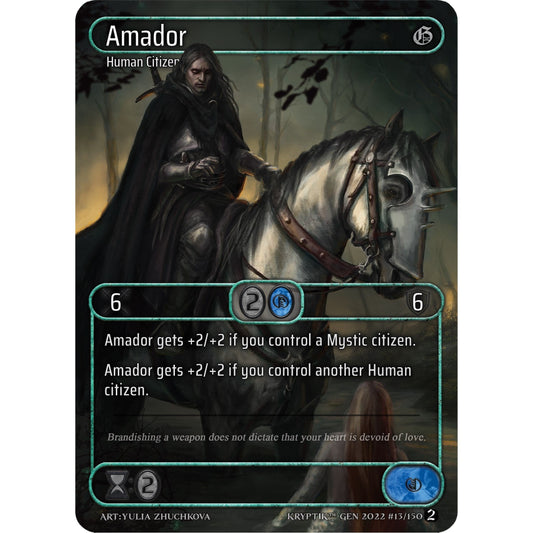 Image for Amador (Box Topper) (13) - Kryptik TCG