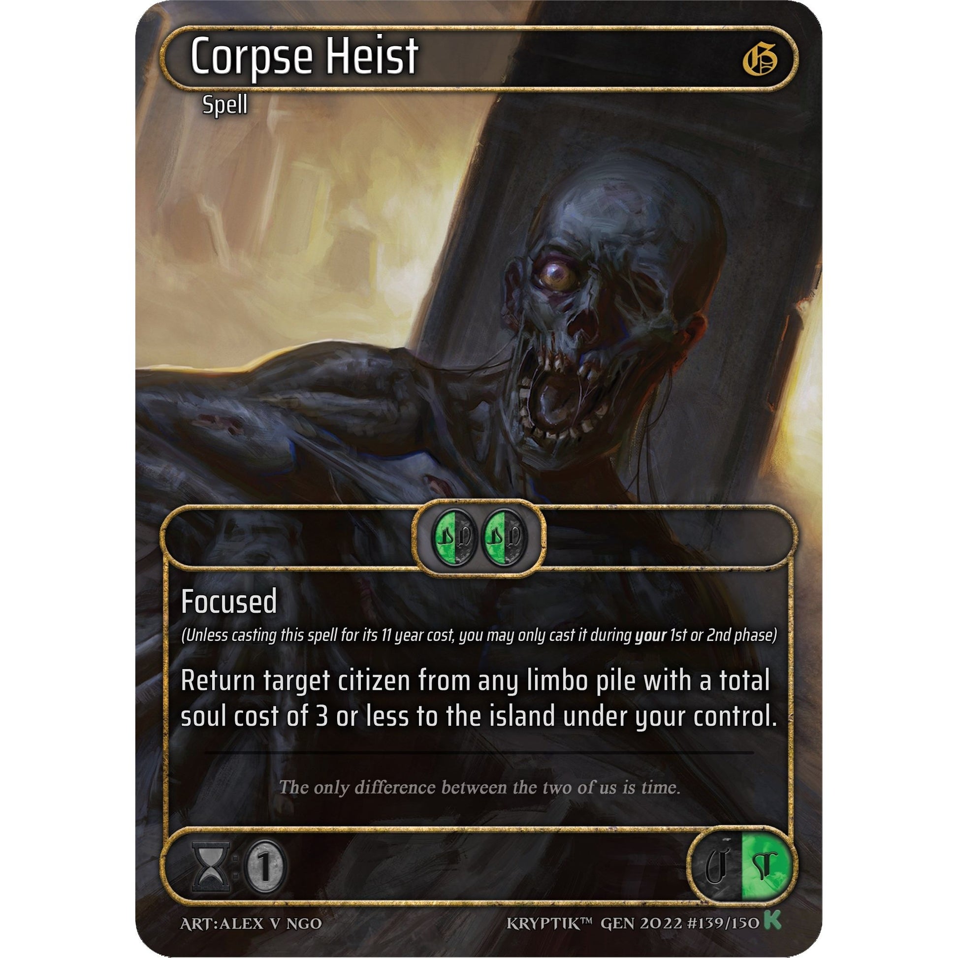 Image for Corpse Heist (Box Topper) (139) (KPT) - Kryptik TCG