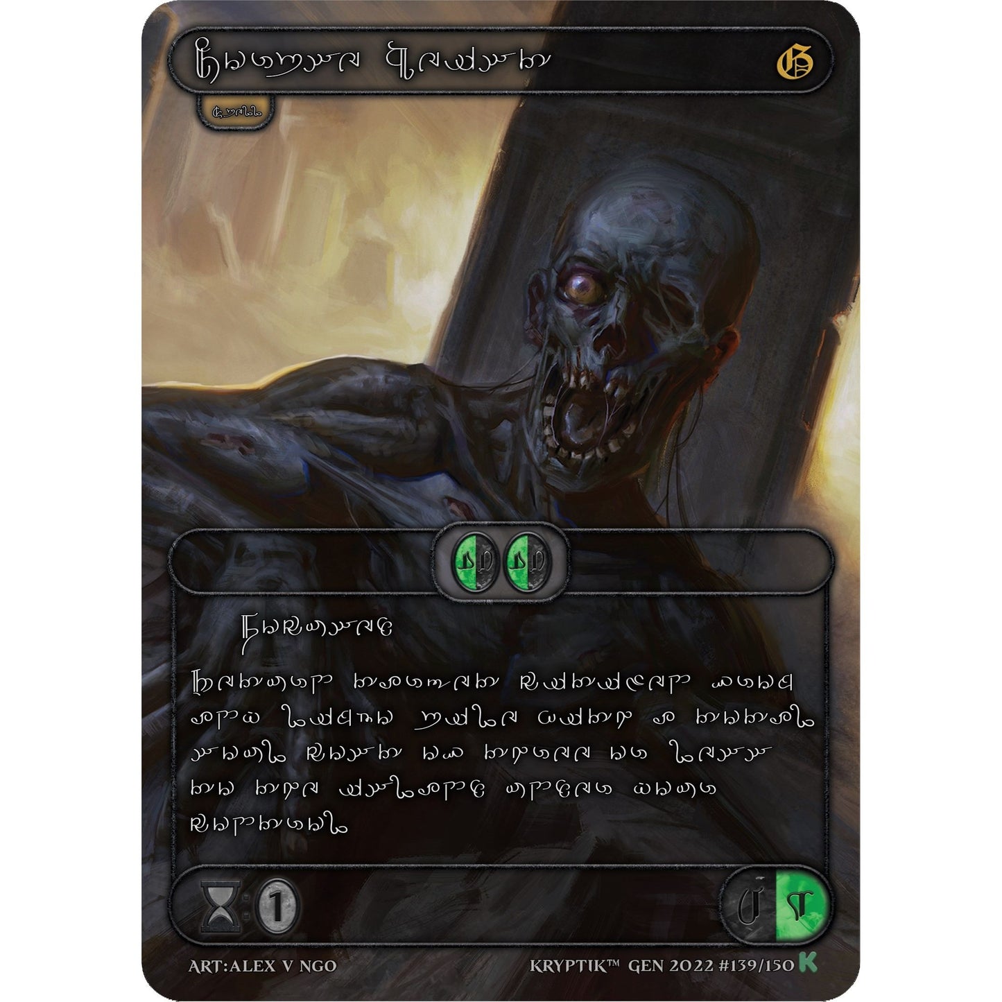 Image for Corpse Heist (Silver Kryptik Language) (139) (KPT) - Kryptik TCG