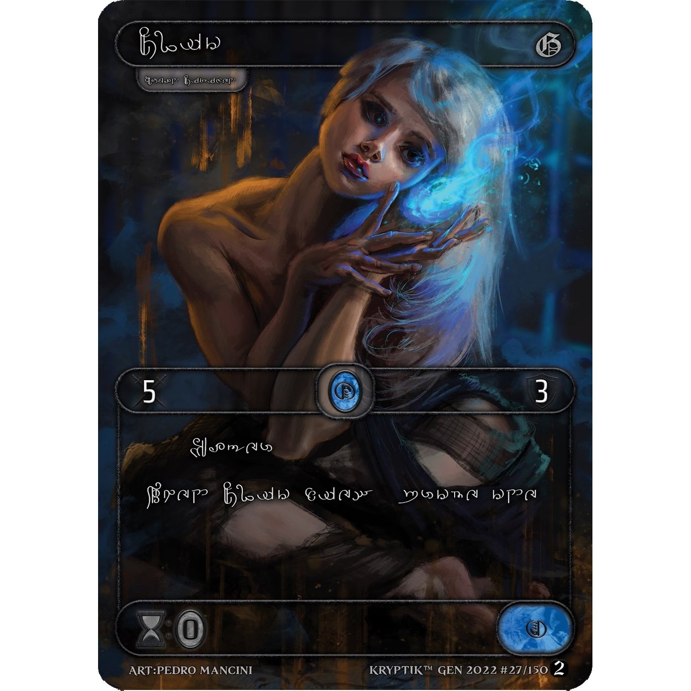 Image for Clio (Silver Kryptik Language) (27) - Kryptik TCG